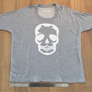 Zadig & Voltaire Heather Gray Skull Sweatshirt